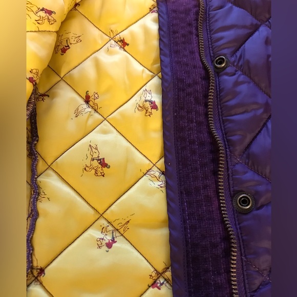 Joules Jacket Quilted Purple - Picture 11 of 12